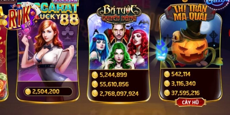 Tìm hiểu về game slots bá tước quyền năng Rikvip