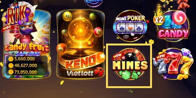 Sự phổ biến của Mines Rikvip trong cộng đồng game cá cược