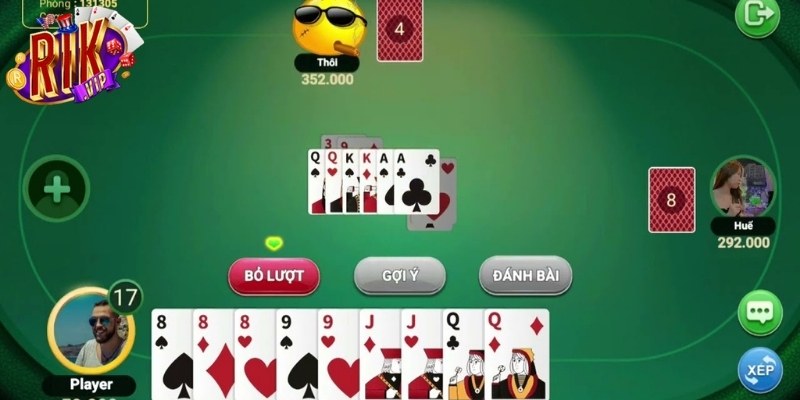 Giao diện game Tiến lên miền Nam Rikvip thu hút đông đảo hội viên